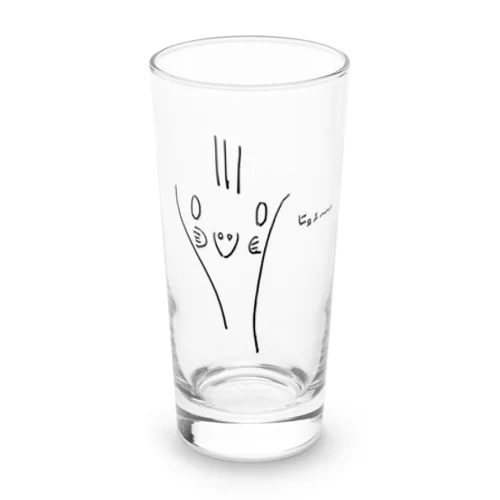 ビビりぃーなオカメ Long Sized Water Glass