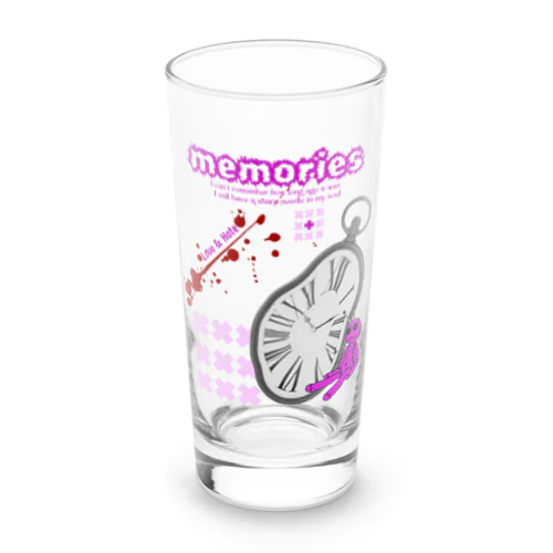 memories Long Sized Water Glass