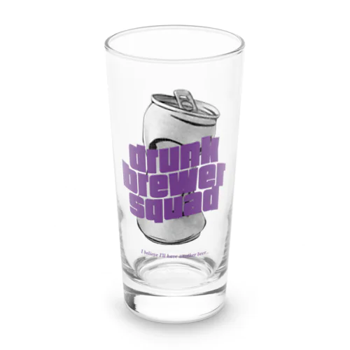 drunk brewer squad ロゴ(CAN) Long Sized Water Glass