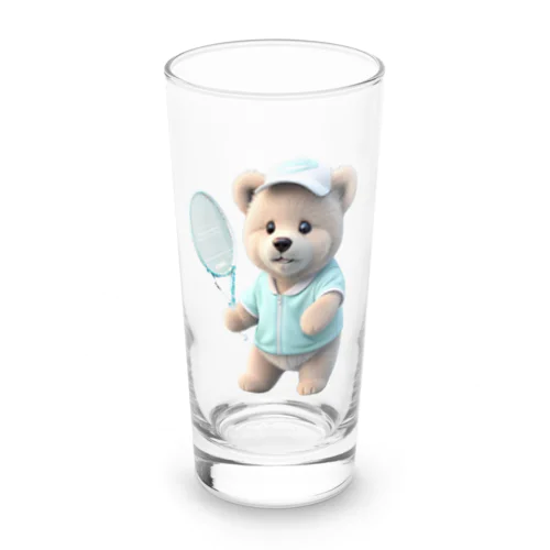 テニス熊ちゃん Long Sized Water Glass