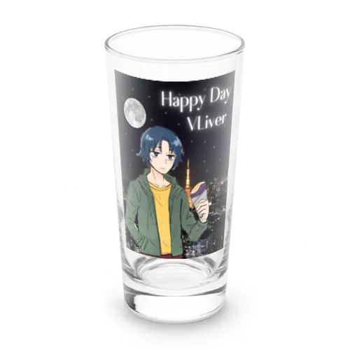 なもさんと夜 Long Sized Water Glass