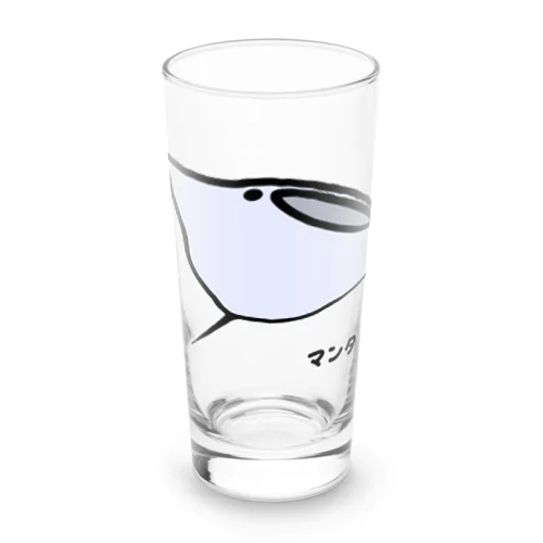 【魚シリーズ】マンタ♪230723 Long Sized Water Glass