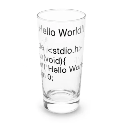 Hello, World!!-C言語- Long Sized Water Glass