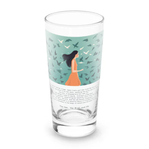 『うみ、とり、わたし』【寄付付き商品】 Long Sized Water Glass