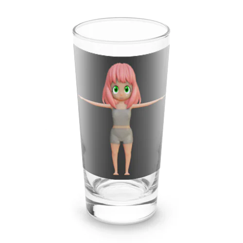 てすとちゃん Long Sized Water Glass