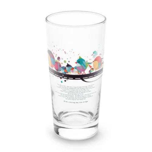 『鉄橋わたりどり』【寄付付き商品】 Long Sized Water Glass