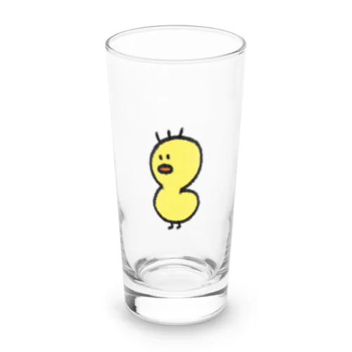 ぼそぼそなヒヨコ Long Sized Water Glass