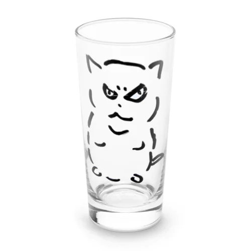 不機嫌そうな猫 Long Sized Water Glass