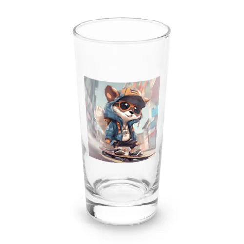 Skatehound Long Sized Water Glass