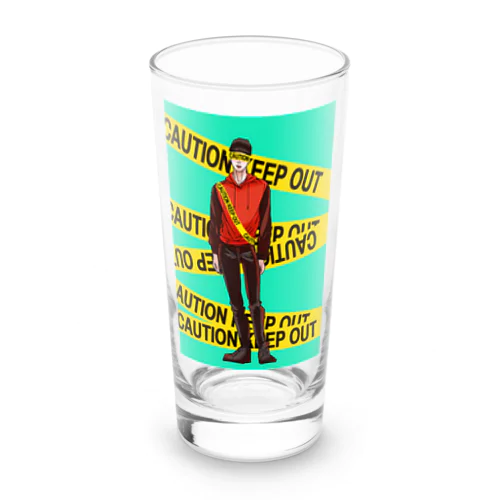 caution！ Long Sized Water Glass