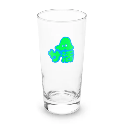 サ活のお時間です Long Sized Water Glass