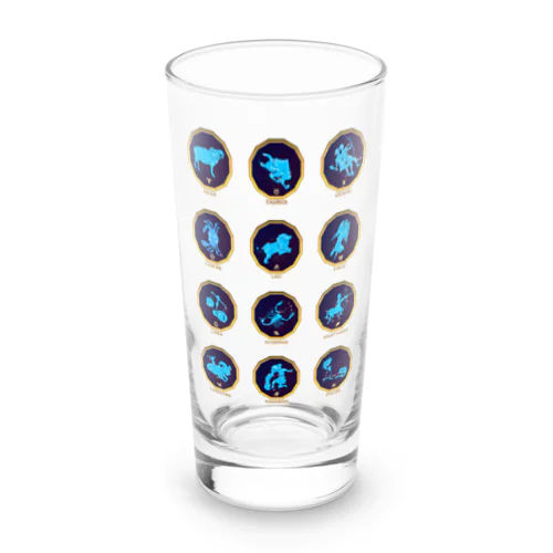 12星座一覧 Long Sized Water Glass