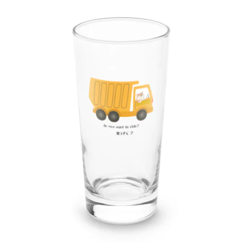 わんちゃん運転手 Long Sized Water Glass