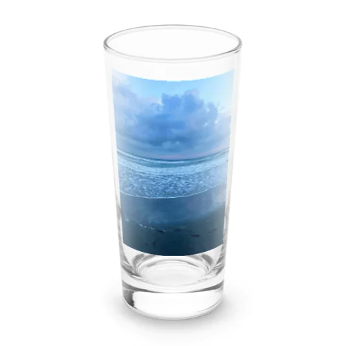 夏の九十九里浜の浜辺　３ Long Sized Water Glass