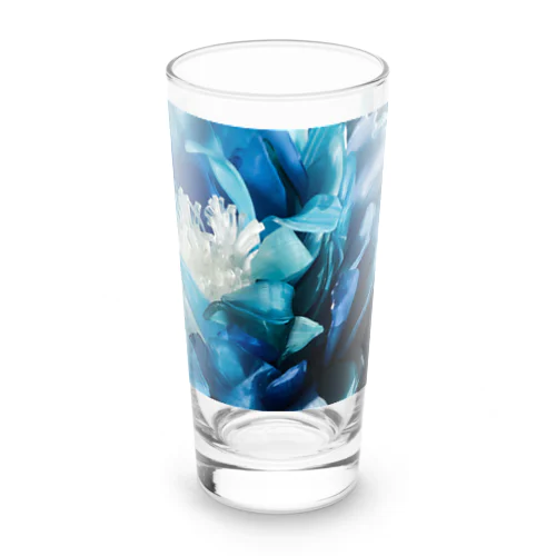 青い花 Long Sized Water Glass