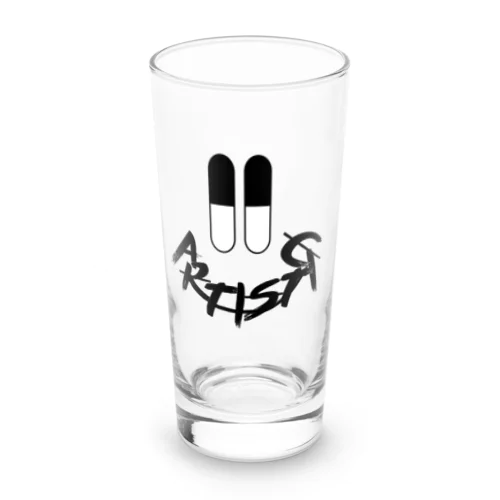 smile　ARTISTIC ロゴ Long Sized Water Glass