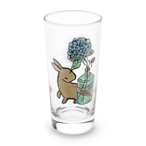 夏の夢(うさぎ) Long Sized Water Glass