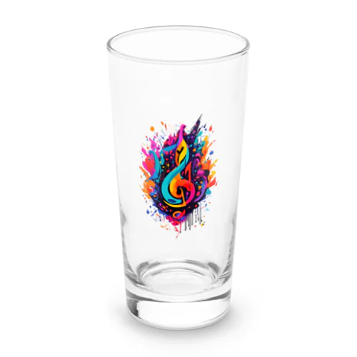 七色の音符 Long Sized Water Glass