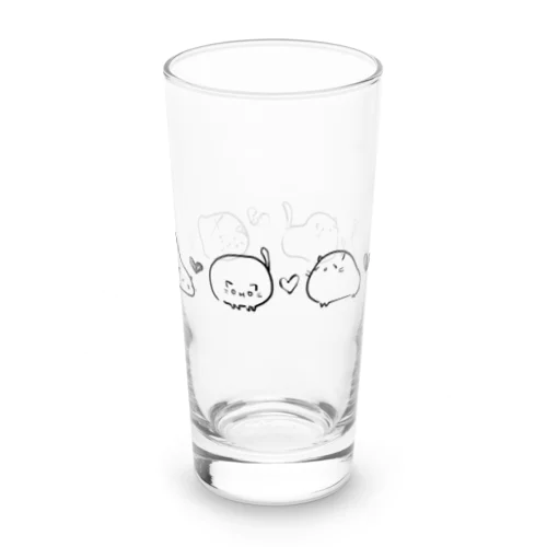 とけてるいきもの ねこっぽ Long Sized Water Glass