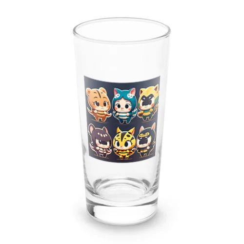 イカネコレンジャーズ Long Sized Water Glass