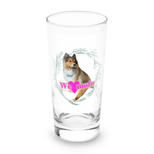 We ♡ mofu Long Sized Water Glass