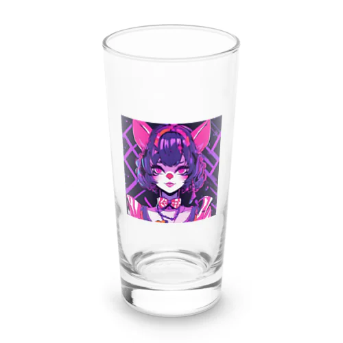 パンクビビッド・ピエロキャットレディ Long Sized Water Glass