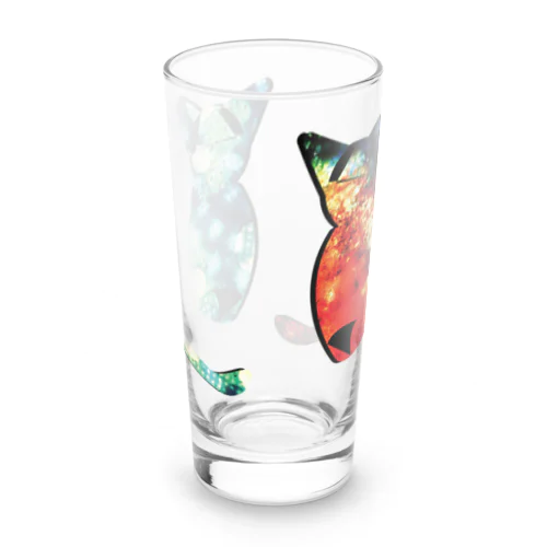 青い猫赤い猫 Long Sized Water Glass