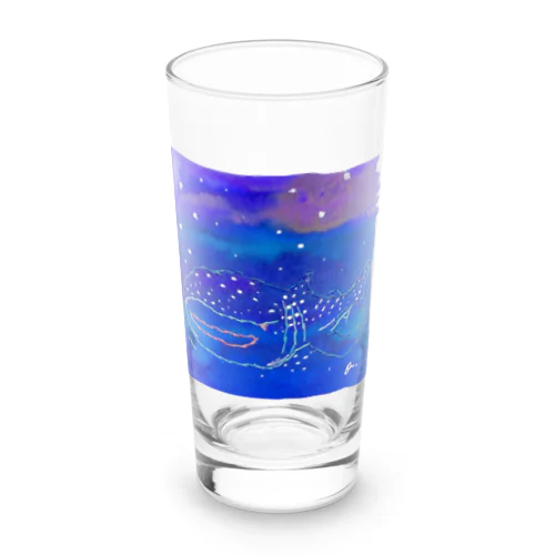 さめざめじんべえさん Long Sized Water Glass