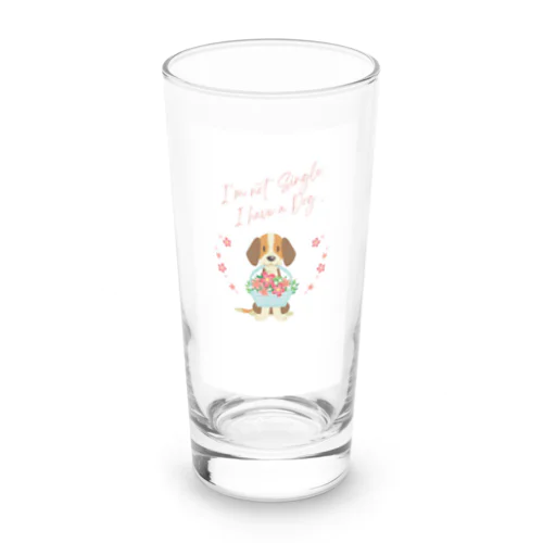 かわいい犬のイラストグッズ Long Sized Water Glass