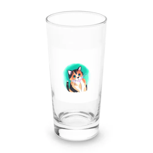 かわいい猫 Long Sized Water Glass