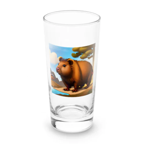 カピバラ大好き Long Sized Water Glass