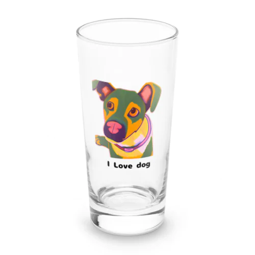 かわいいワンちゃん Long Sized Water Glass