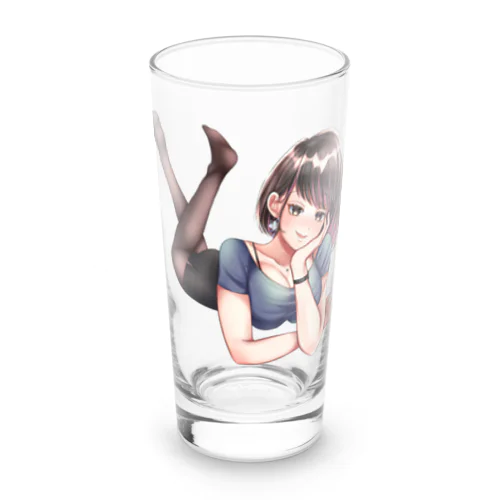 大人雰囲気のお姉さん一ノ瀬彩(中の人)(c)せったー Long Sized Water Glass