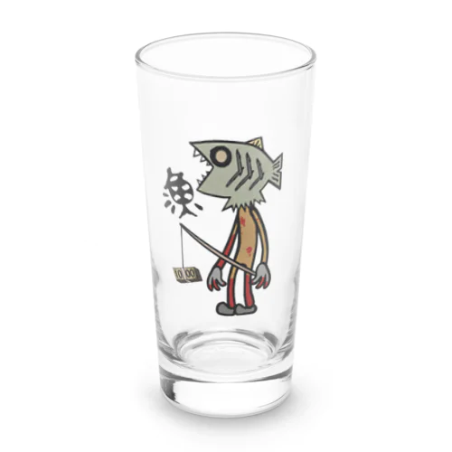 魚面人 Long Sized Water Glass