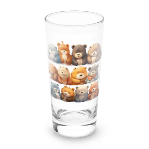 まるっとクマ Long Sized Water Glass