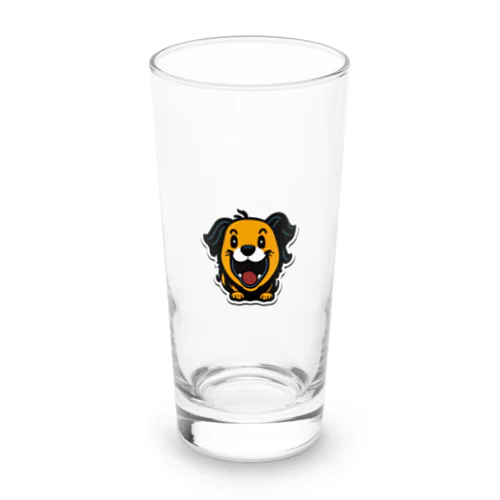 イラスト犬a Long Sized Water Glass