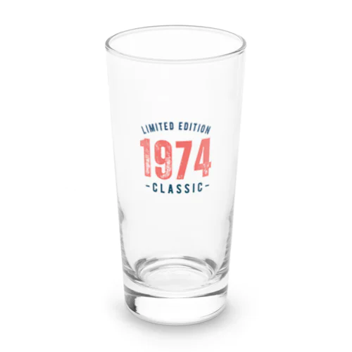 1974年イラスト Long Sized Water Glass