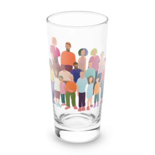 世界中の仲間たち Long Sized Water Glass