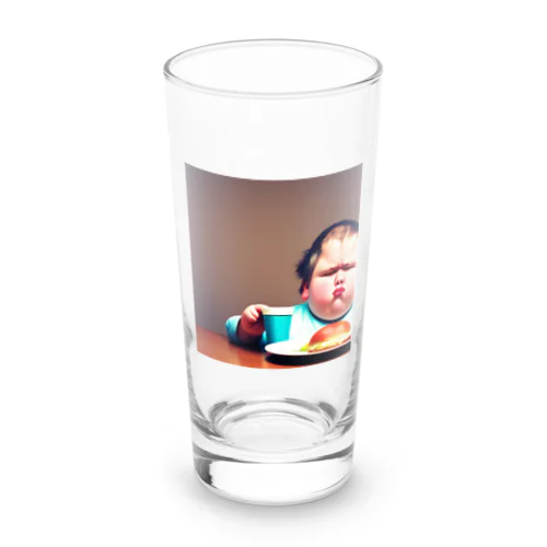 ふとったこども Long Sized Water Glass