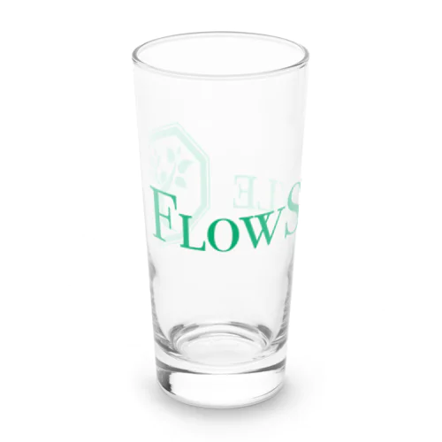 FlowStyle 横ロゴ Long Sized Water Glass