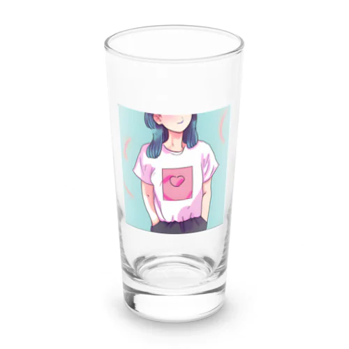 可愛いにこちゃん Long Sized Water Glass