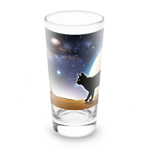 火星猫 Long Sized Water Glass