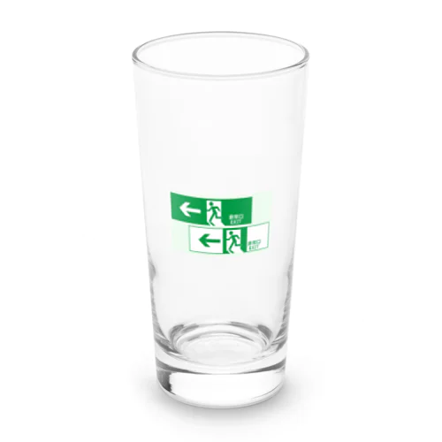 ハザードサイン Long Sized Water Glass