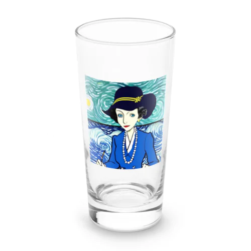 ココシャネル、ゴッホの世界に行ってみた Long Sized Water Glass