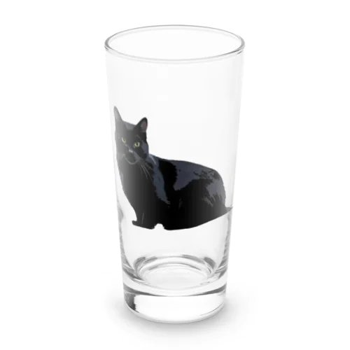 黒猫 Long Sized Water Glass