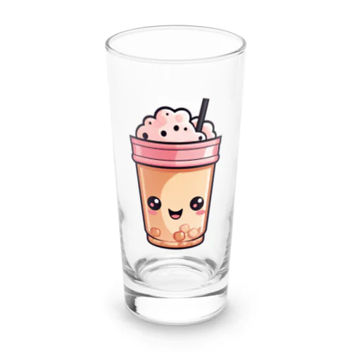 タピオカミルクティー Long Sized Water Glass