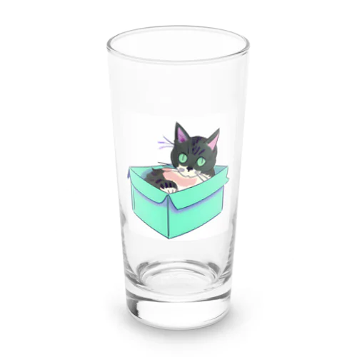 ダンボール猫 Long Sized Water Glass