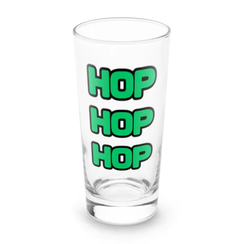 HOP HOP HOP Long Sized Water Glass