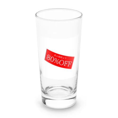 80％OFF Long Sized Water Glass