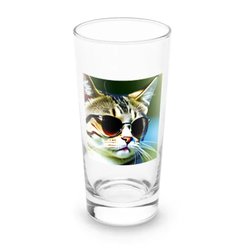 イカツイ猫さんのグッズ Long Sized Water Glass